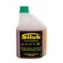 additif Silub essence éthanol E85 - E5 - E10  500 ML  pour moteur fonctionnant au SP95 -  SP98 et SP95-E10. Traite 1000 litres.
